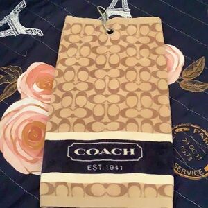 COACH GOLF TOWEL